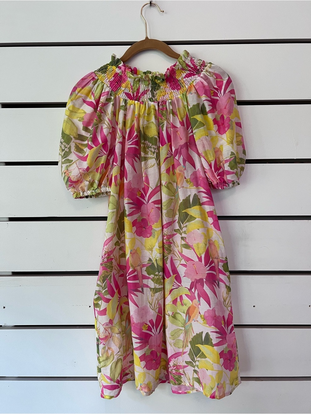 Anthropologie X Roller Rabbit Imza Ainsley Floral Mini Dress